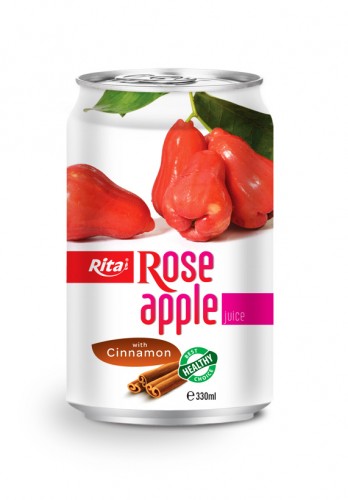 330ml Rose Apple juice with Cinnamon in Alu can